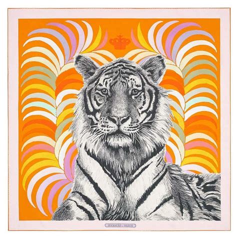 hermes tiger scarf|hermes scarf clearance.